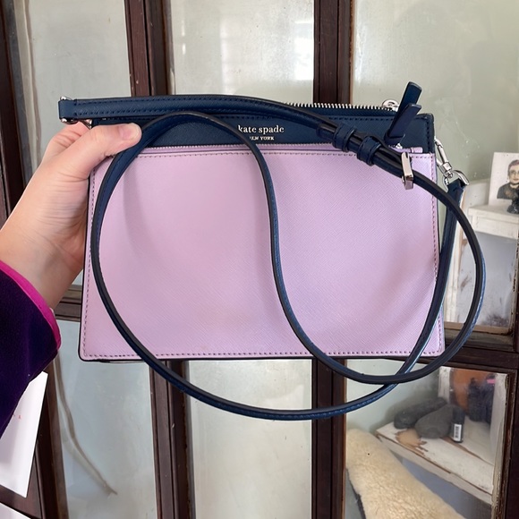 Kate Spade crossbody bag - Cameron Lilac colorblock - Picture 4 of 17